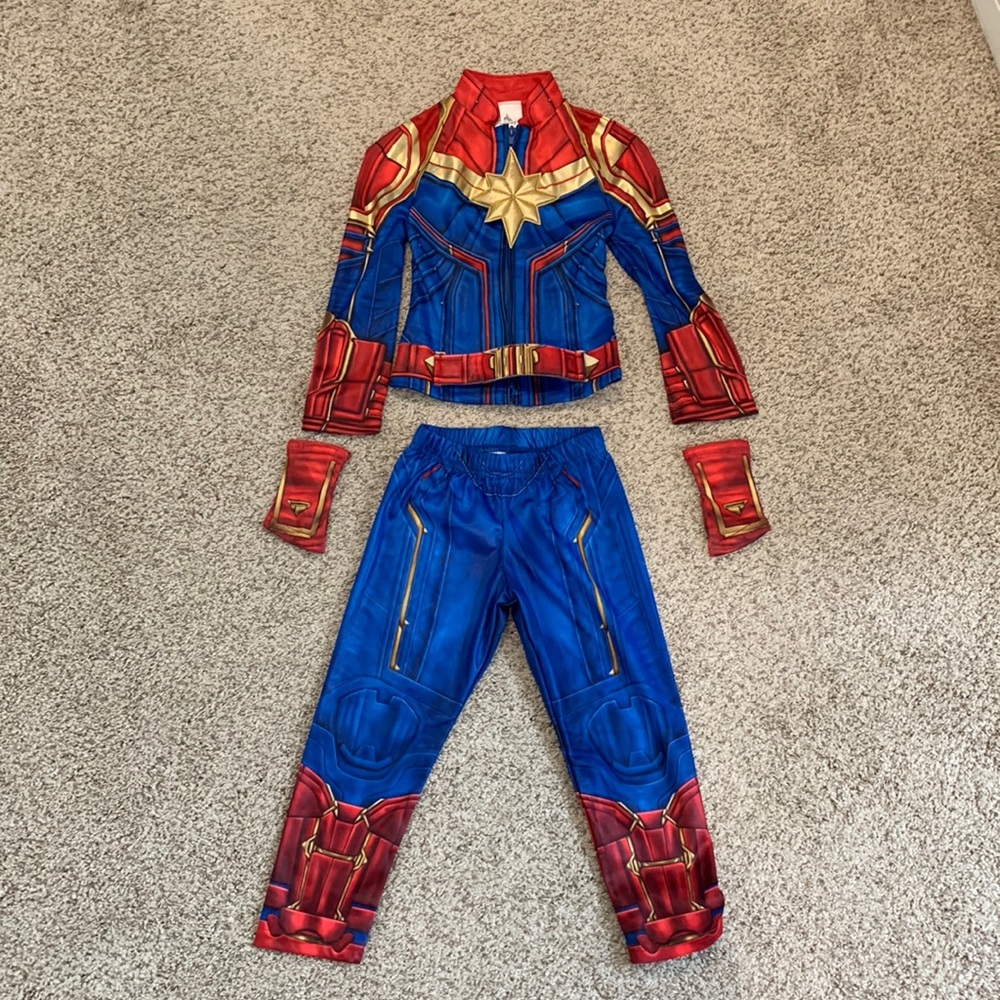 Captain Marvel toddler costume